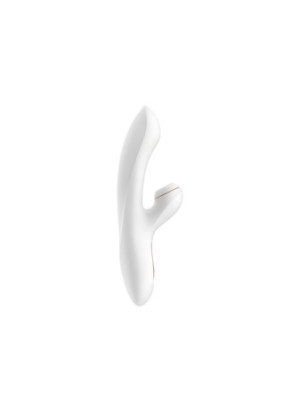 Vibromasseur rabbit blanc Pro+ G-spot Satisfyer - CC597126